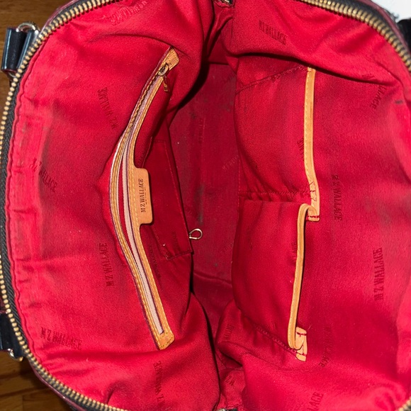 MZ Wallace Black Pleated Shoulder Bag - Picture 3 of 4